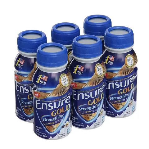 Combo 2 Lốc Sữa pha sẵn Ensure Gold 237ml (12 chai)