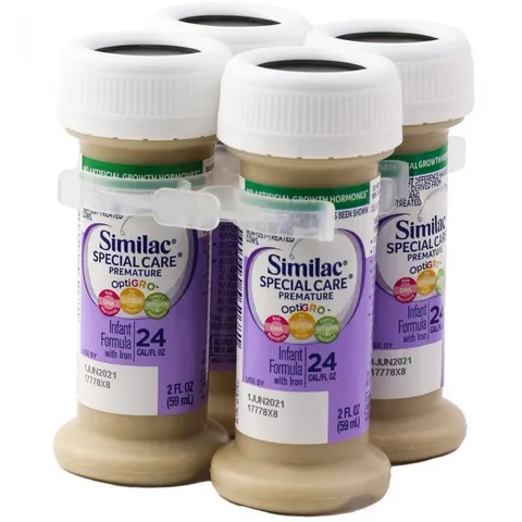 Lốc 4 ống Sữa Similac pha sẵn 24k Special Care Premature - Cho bé sinh non, nhẹ cân