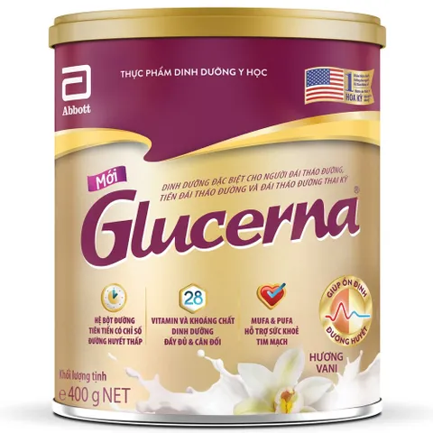 Combo 1 Lon Glucerna + 1 Lon Ensure 800g Hương Vani