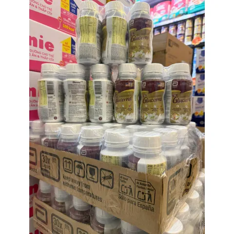 Sữa Bột Pha Sẵn Glucerna Vani 220ml Cho Người Tiểu Đường (Mẫu Chai Mới)