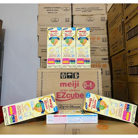 Sữa Meiji Infant Formula Hộp 4 Thanh 108g (Cho bé 0-12 tháng)