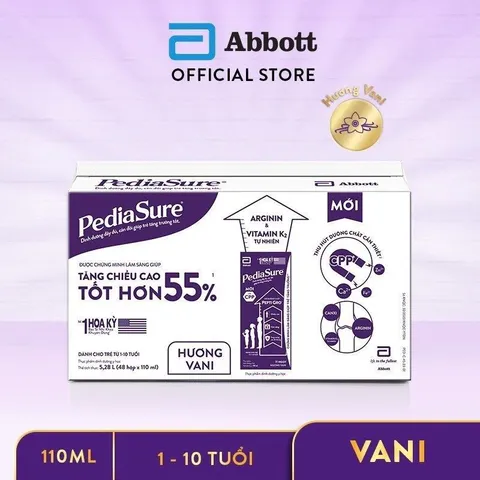Lốc 4 Hộp Sữa Pha Sẵn Pediasure 110ml/180ml