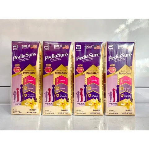 Lốc 4 Hộp Sữa Pha Sẵn Pediasure 110ml/180ml