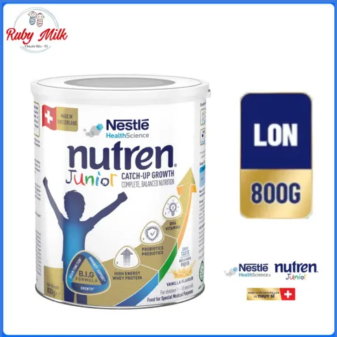 SỮA BỘT NUTREN JUNIOR LON 800g