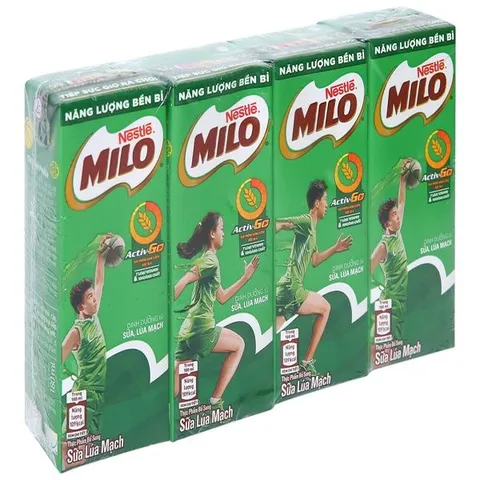 Thùng 48 Hộp Sữa MILO lúa mạch 180ml
