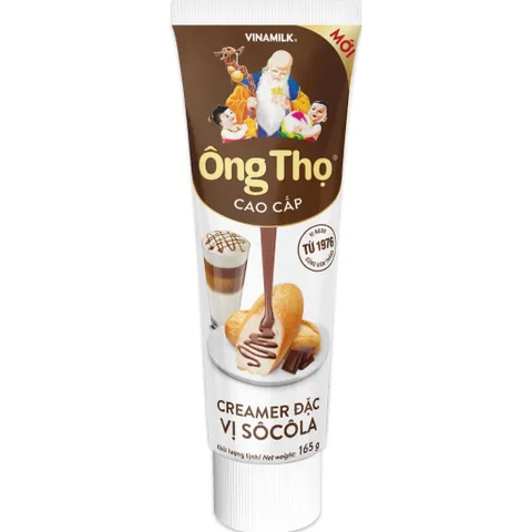 Sữa Đặc Có Đường Ông Thọ Tuýp Socola 165g