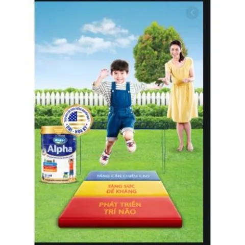 Sữa bột Dielac Alpha 1 Lon 900g (cho bé từ 0 - 6 tháng tuổi)