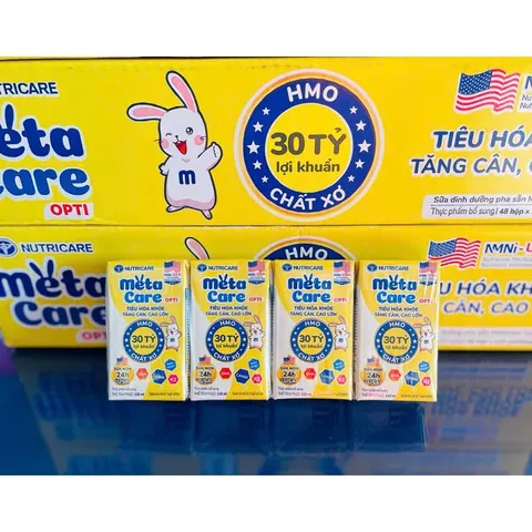 Lốc 4 Hộp Sữa pha sẵn Metacare Opti 110ml