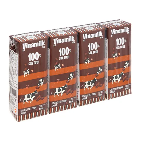 Lốc 4 Hộp Sữa Pha Sẵn Đủ Loại, Cho Bé từ 1 Tuổi