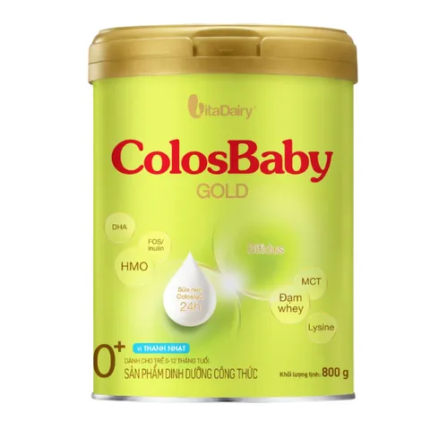 Combo 2 Lon Sữa bột ColosBaBy Gold Lon 800g Đủ Số Cho Bé