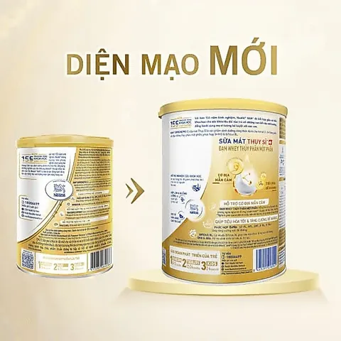 Sữa bột Thuỵ Sĩ Nan Supreme Pro số 2 Lon 800g