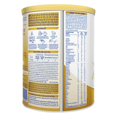 Sữa bột Thuỵ Sĩ Nan Supreme Pro số 2 Lon 800g