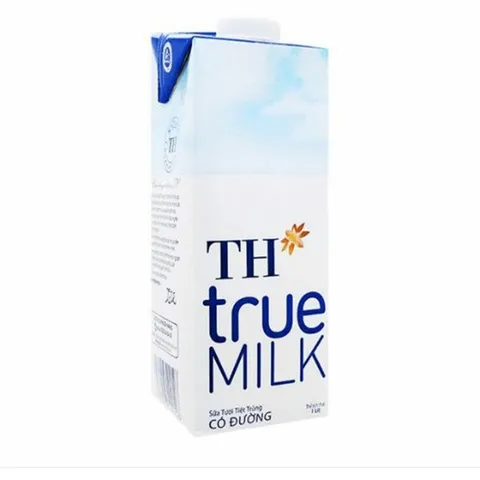 Sữa Tươi Tiệt Trùng TH True MILK hộp 1 Lít