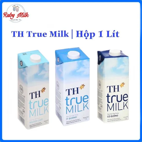 Sữa Tươi Tiệt Trùng TH True MILK hộp 1 Lít