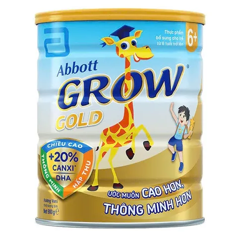 Sữa bột Abbott Grow Gold 6+ Lon 800g