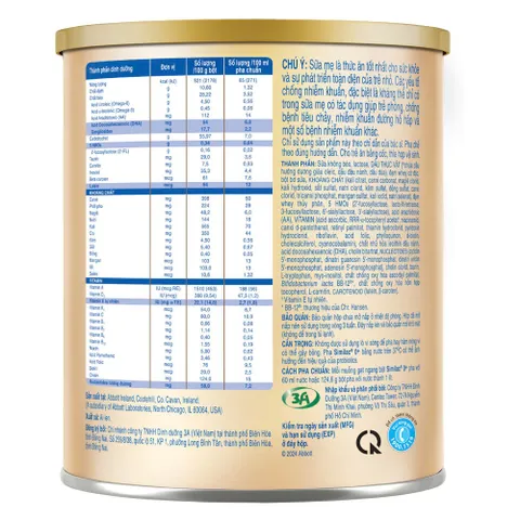 Sữa Similac Số 0+ Lon 380g (0-12 tháng)