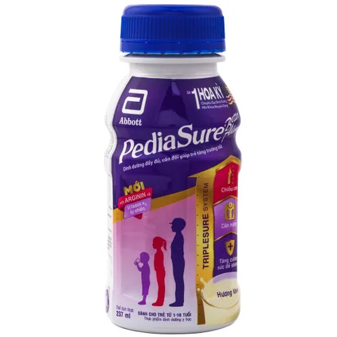 Lốc 6 Chai Sữa Pediasure pha sẵn 237ml Vani Ít Ngọt