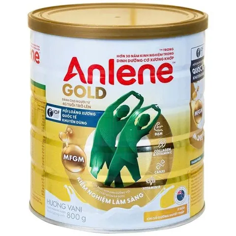 Sữa bột Anlene Gold 5X Hương Vani 800g