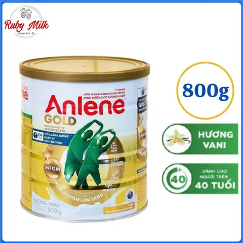 Sữa bột Anlene Gold 5X Hương Vani 800g