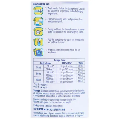 Sữa Nestle Peptamen hỗ trợ cơ thể tăng hấp thu đạm, chất béo Lon 400g