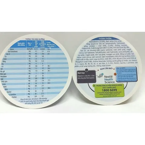 Sữa Nestle Peptamen hỗ trợ cơ thể tăng hấp thu đạm, chất béo Lon 400g