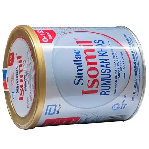 Combo 2 Lon Sữa Bột Similac Isomil 0-1 Lon 400g cho bé Dị ứng đạm bò (Cho bé 0-12 tháng tuổi)
