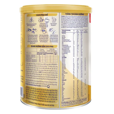 Sữa NAN SUPREME PRO số 1 Lon 800g (Cho bé 0 - 12 tháng)
