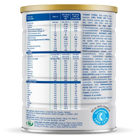 Sữa Similac Total Protection số 2+ lon 800g (dành cho bé 2-6 tuổi)