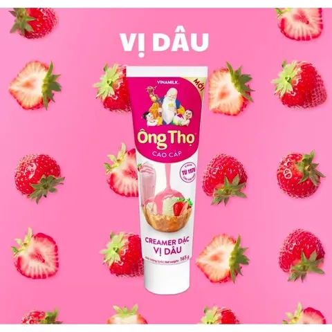 Combo 3 Tuýp 3 Vị Sữa Đặc Ông Thọ Tuýp 165g