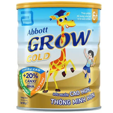 Combo 2 Lon Sữa bột Abbott Grow Gold 6+ Lon 800g (Cho Bé Từ 6 Tuổi)