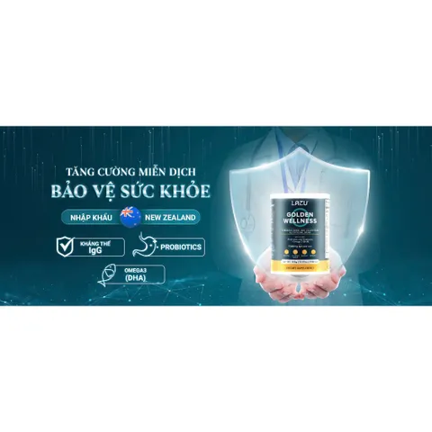Combo 2 Lon Sữa Bột LAZU GOLDEN WELLNESS Lon 450g