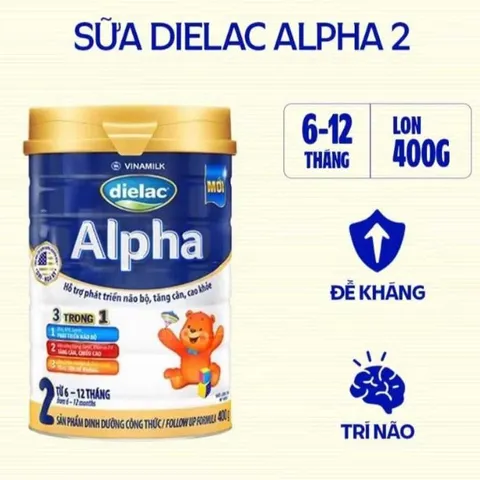 Sữa Bột Dielac Alpha Lon 900g Hỗ Trợ Phát Triển Toàn Diện Số 1,2,3,4 Lon 900g/1,5kg