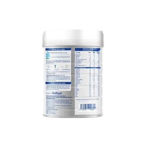 Sữa bột Nuvi Grow Height 2+ Lon 800g