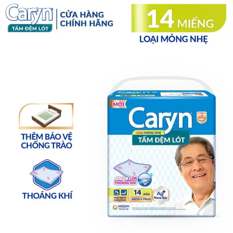 Tấm Đệm Lót Caryn Mỏng Nhẹ (14 Miếng) - Cho Người Lớn Tuổi