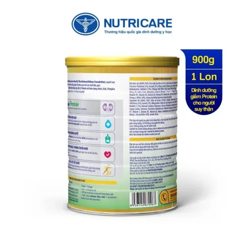 Leanmax Rena Gold 1 Lon 900g - Dinh Dưỡng Cho Người Bệnh Thận