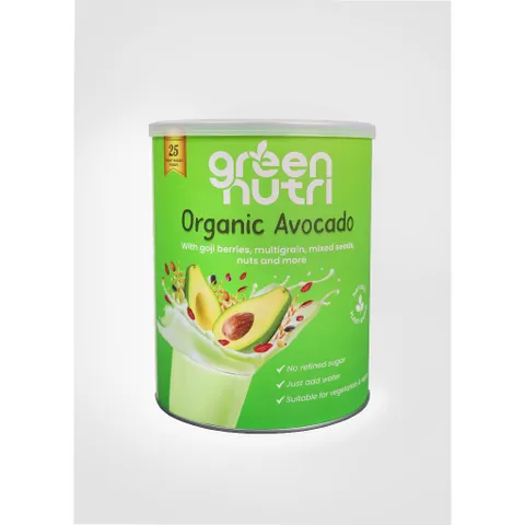 Sữa Hạt 25 Green Nutri Organic Avocado Lon 750g