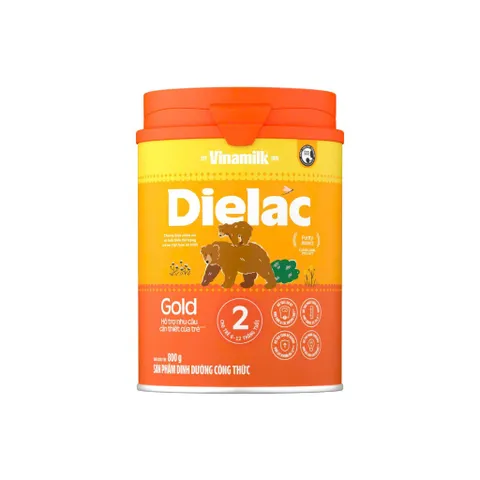 Sữa bột Dielac Alpha Gold 2 Lon 850g (cho bé từ 6 - 12 tháng tuổi) GIAO MẪU NGẨU NHIÊN