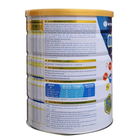[Combo 2] Sữa Bột Metacare Eco 0+ Lon 800g (Cho bé 0-12 tháng)