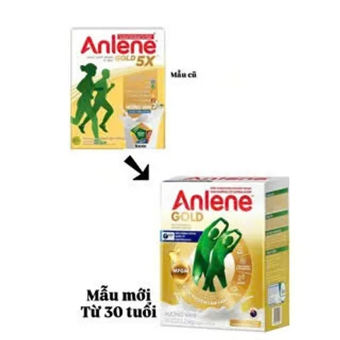 Sữa bột Anlene Gold 5x Hương Vani Hộp Giấy 1.2kg