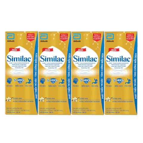Lốc 4 Hộp Sữa Pha Sẵn Similac IQ 180ml /110ml