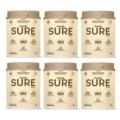 Sữa Sure Prevent Gold lon 900g (Mẫu mới)