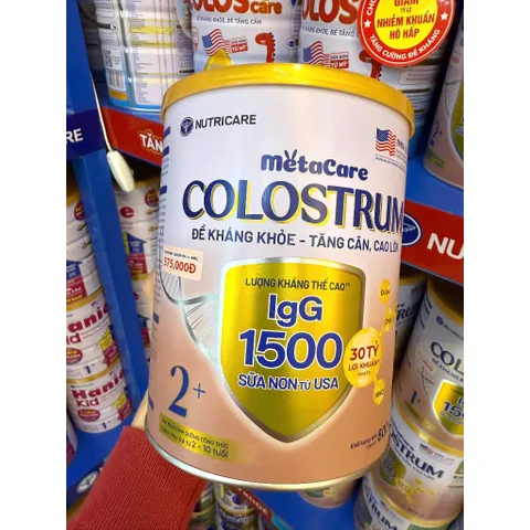 Combo 2 Lon Sữa Bột Nutricare Metacare Colostrum Lon 800g - Tăng Cường Hệ Miễn Dịch Sức Đề Kháng Cho Bé