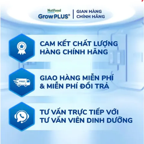 [Combo 2 Lon] Sữa Bột NuiFood GrowPLUS+ Xanh Tiêu Hóa 2+, 1+, 0+ Lon 800g  Hỗ Trợ Tiêu Hóa, Tăng Đề Kháng Cho Bé