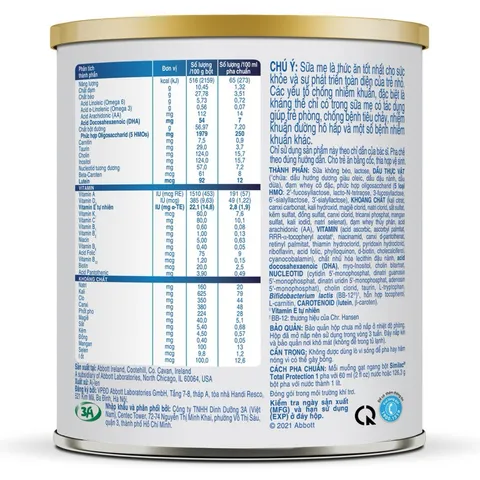 [Combo 2 Lon] Sữa bột Similac Total Protection 0+ 380g (0 - 12tháng) Phù hợp bé sinh mỗ