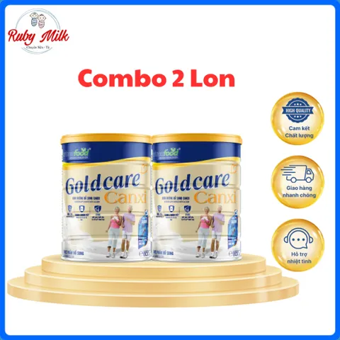 Combo 2 Lon Sữa bột Wincofood Goldcare Canxi (800g/Lon)