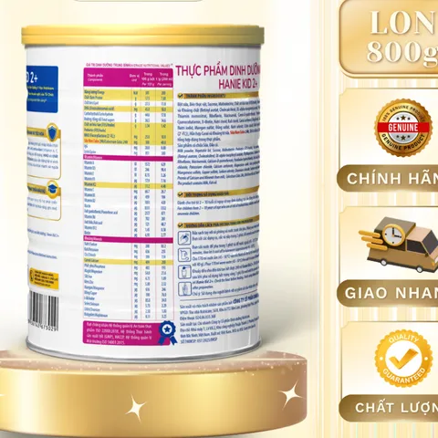 Sữa Bột HANIE KID Nutricare Cho Bé Suy Dinh Dưỡng Biếng Ăn Thấp Còi, Sữa Non 24H Cao Năng Lượng