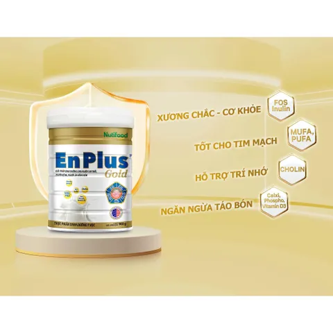 Sữa Bột Nutifood Enplus Gold Lon 900g