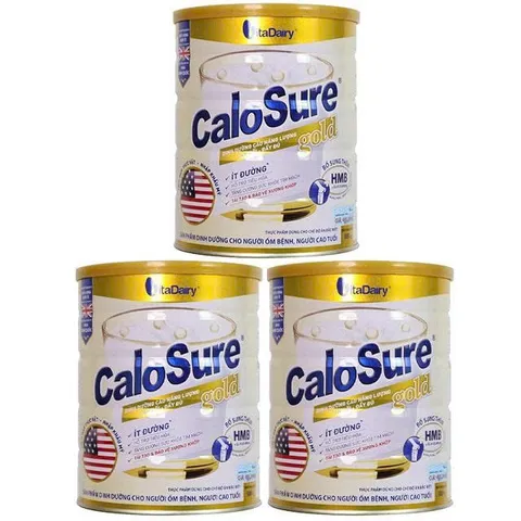 Combo 2 Lon Sữa Bột CaloSure Gold 900g (cho người cao tuổi)