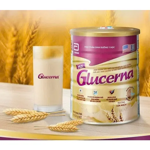 Sữa Bột Glucerna Hương Lúa Mạch Lon 800g