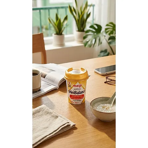 Thùng 12 hộp thực phẩm bổ sung Meiji Meibalance 125ml